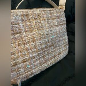 LC by Lauren Conrad crossbody tweed purse